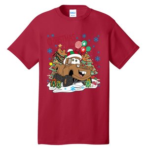 Christmas Wishes Cars Christmas Cars Tow Mater Tall T-Shirt