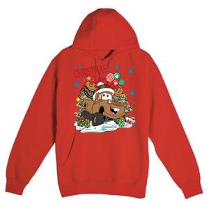 Christmas Wishes Cars Christmas Cars Tow Mater Premium Pullover Hoodie