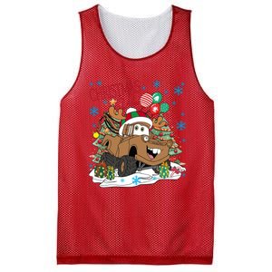 Christmas Wishes Cars Christmas Cars Tow Mater Mesh Reversible Basketball Jersey Tank