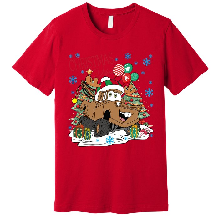 Christmas Wishes Cars Christmas Cars Tow Mater Premium T-Shirt