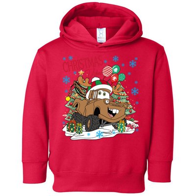 Christmas Wishes Cars Christmas Cars Tow Mater Toddler Hoodie