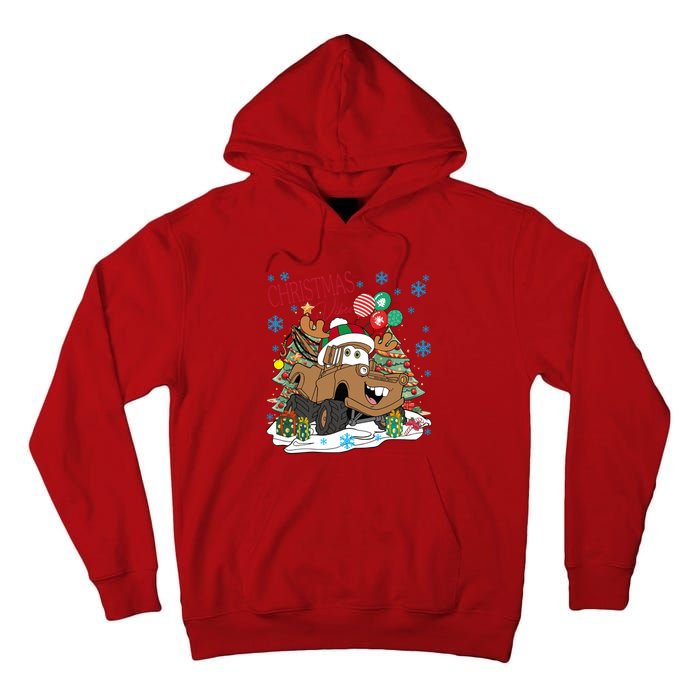 Christmas Wishes Cars Christmas Cars Tow Mater Tall Hoodie