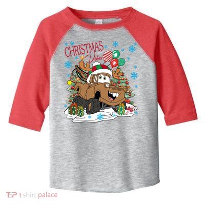 Christmas Wishes Cars Christmas Cars Tow Mater Toddler Fine Jersey T-Shirt