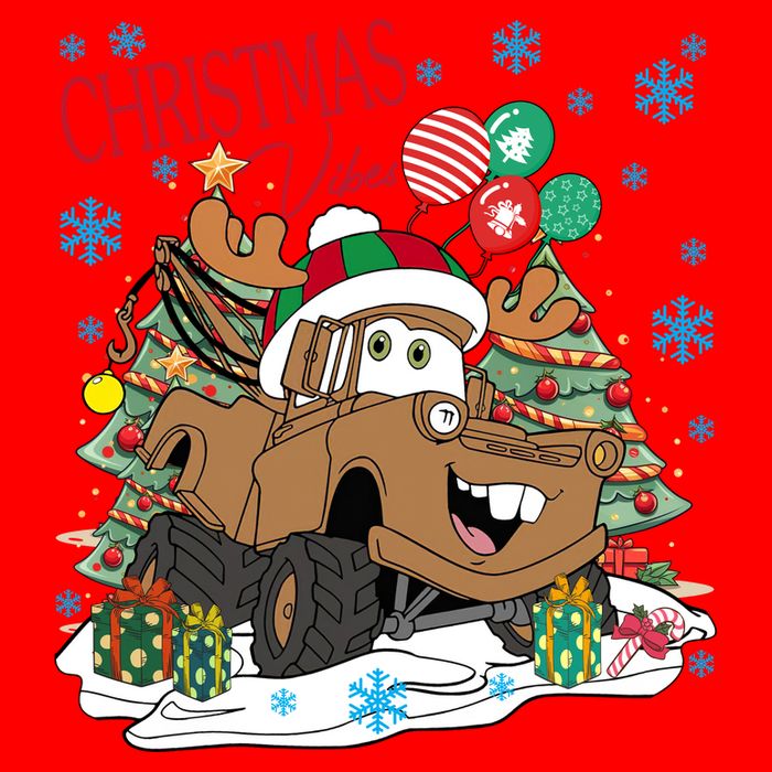 Christmas Wishes Cars Christmas Cars Tow Mater Toddler T-Shirt