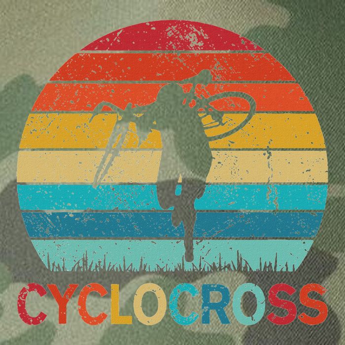 Cyclocross With Cyclocross Bicycle Legacy Tie Dye Trucker Hat