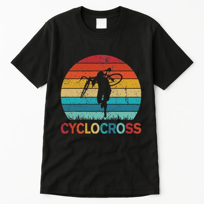 Cyclocross With Cyclocross Bicycle Tall T-Shirt