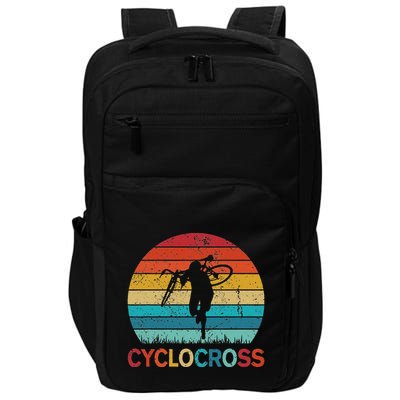 Cyclocross With Cyclocross Bicycle Impact Tech Backpack
