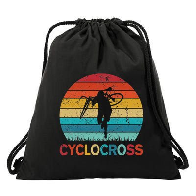 Cyclocross With Cyclocross Bicycle Drawstring Bag