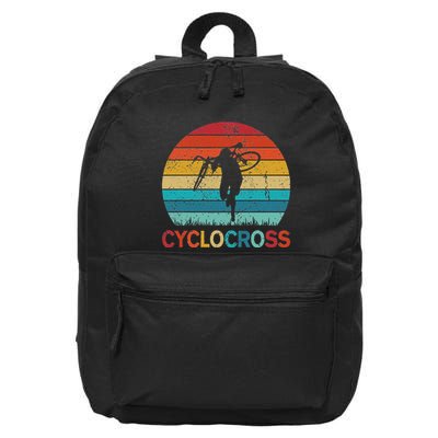 Cyclocross With Cyclocross Bicycle 16 in Basic Backpack