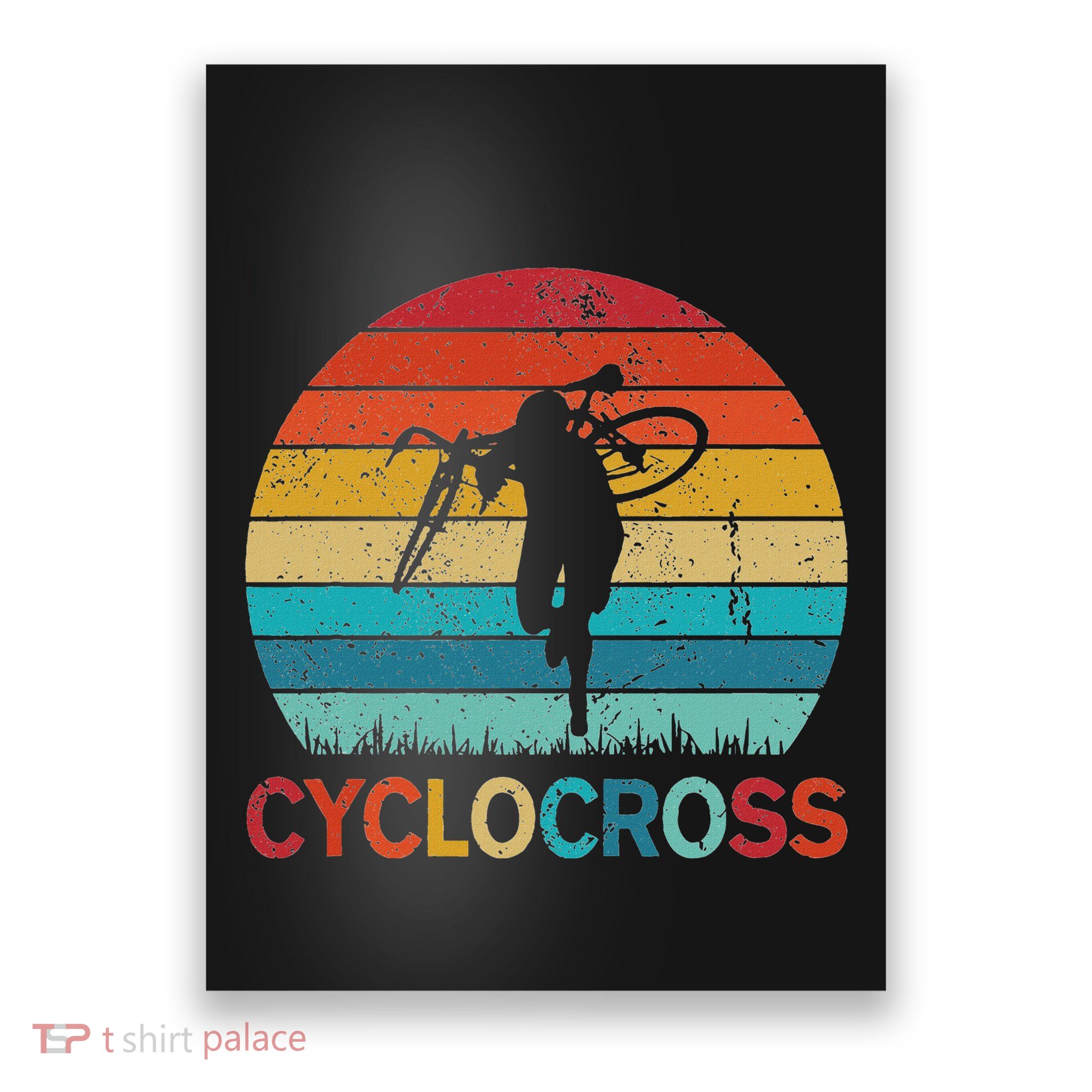 Cyclocross With Cyclocross Bicycle Poster