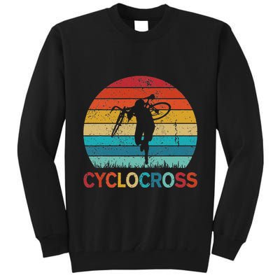 Cyclocross With Cyclocross Bicycle Tall Sweatshirt