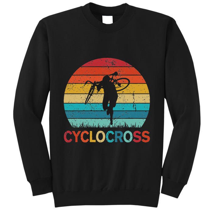 Cyclocross With Cyclocross Bicycle Tall Sweatshirt