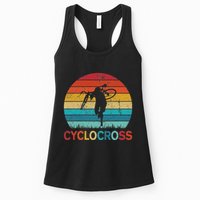 Cyclocross With Cyclocross Bicycle Womens Tank Top