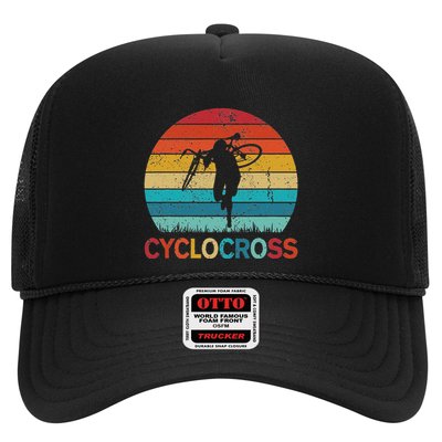 Cyclocross With Cyclocross Bicycle Trucker Hat