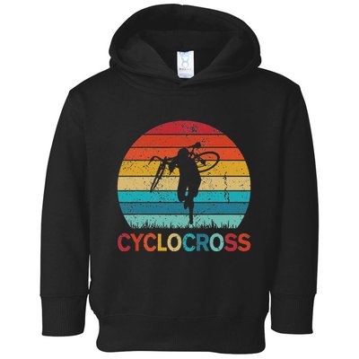 Cyclocross With Cyclocross Bicycle Toddler Hoodie