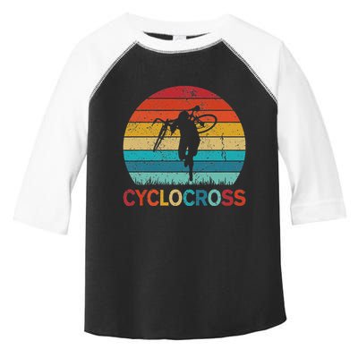Cyclocross With Cyclocross Bicycle Toddler Fine Jersey T-Shirt
