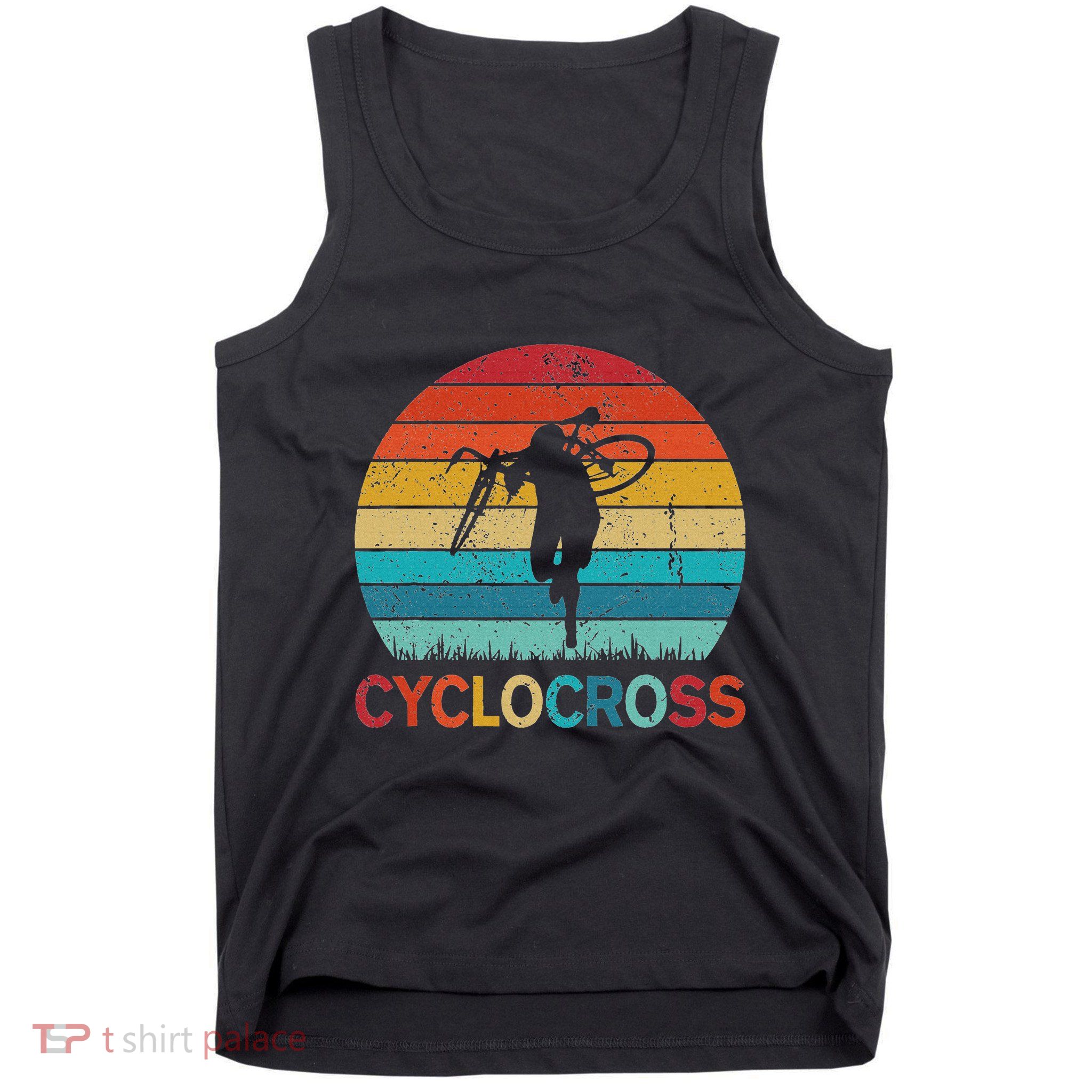 Cyclocross With Cyclocross Bicycle Tank Top