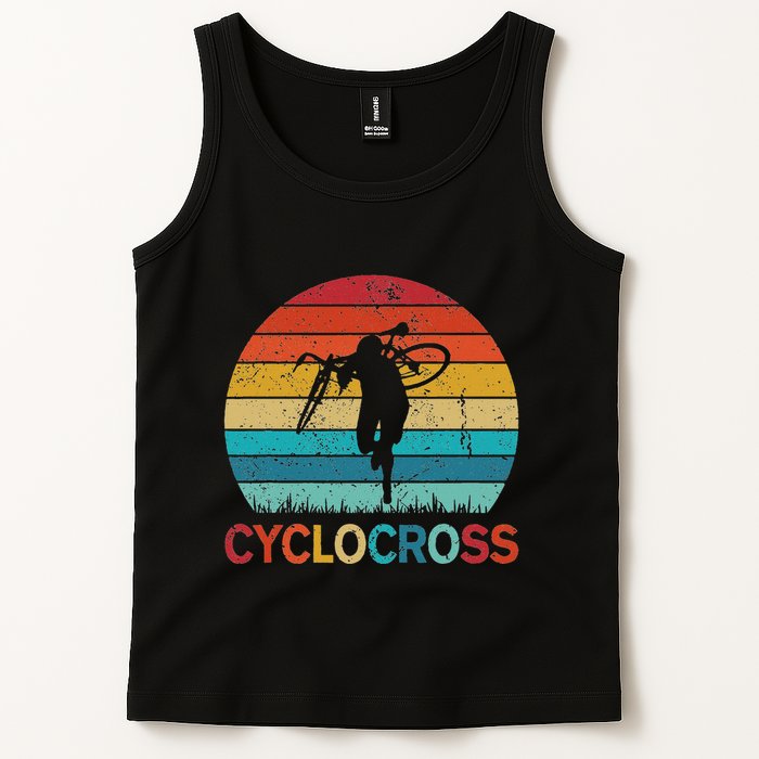 Cyclocross With Cyclocross Bicycle Tank Top