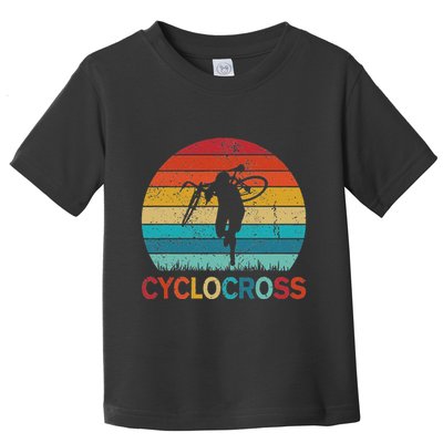 Cyclocross With Cyclocross Bicycle Toddler T-Shirt