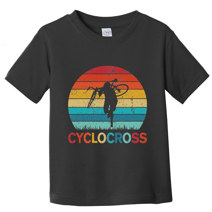 Cyclocross With Cyclocross Bicycle Toddler T-Shirt