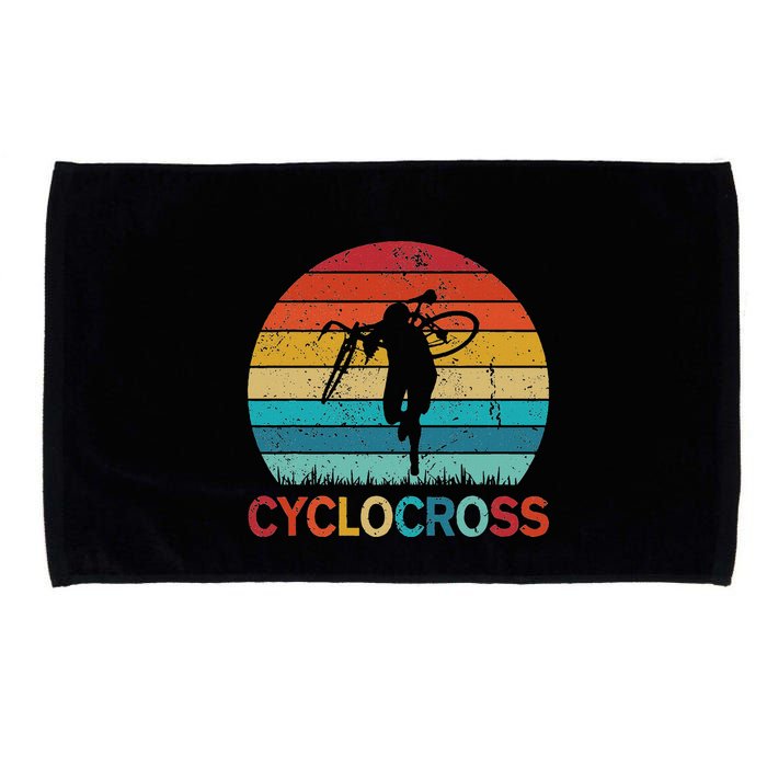 Cyclocross With Cyclocross Bicycle Microfiber Hand Towel