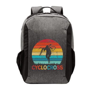 Cyclocross With Cyclocross Bicycle Vector Backpack