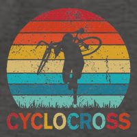 Cyclocross With Cyclocross Bicycle Vector Backpack