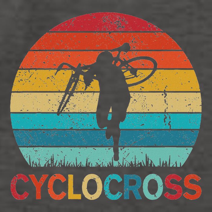 Cyclocross With Cyclocross Bicycle Vector Backpack