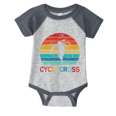 Cyclocross With Cyclocross Bicycle Infant Baby Jersey Bodysuit