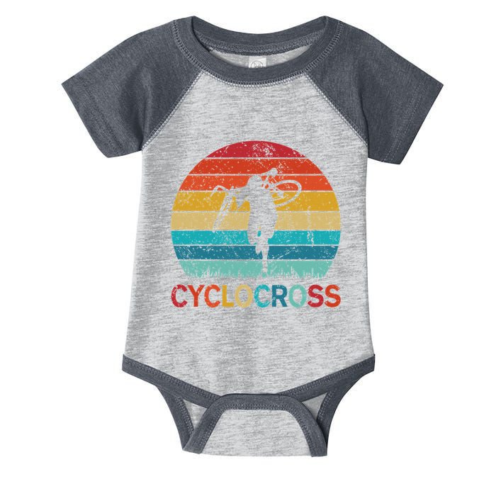 Cyclocross With Cyclocross Bicycle Infant Baby Jersey Bodysuit