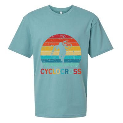 Cyclocross With Cyclocross Bicycle Sueded Cloud Jersey T-Shirt