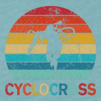Cyclocross With Cyclocross Bicycle Sueded Cloud Jersey T-Shirt