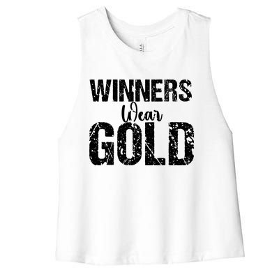 Color War Camp Team Game Competition Women's Racerback Cropped Tank