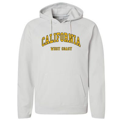 California West Coast Performance Fleece Hoodie