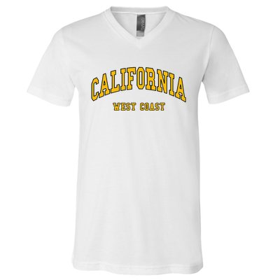 California West Coast V-Neck T-Shirt