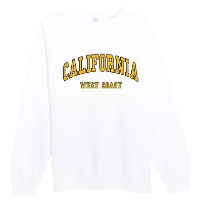 California West Coast Premium Crewneck Sweatshirt