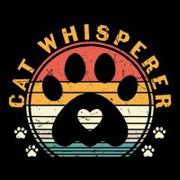 Cat Whisperer Cat Button