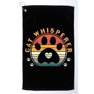 Cat Whisperer Cat Platinum Collection Golf Towel