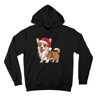 Cardigan Welsh Corgi Christmas Lights Xmas Dogs Gifts Hoodie