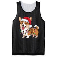 Cardigan Welsh Corgi Christmas Lights Xmas Dogs Gifts Mesh Reversible Basketball Jersey Tank