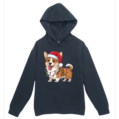 Cardigan Welsh Corgi Christmas Lights Xmas Dogs Gifts Urban Pullover Hoodie