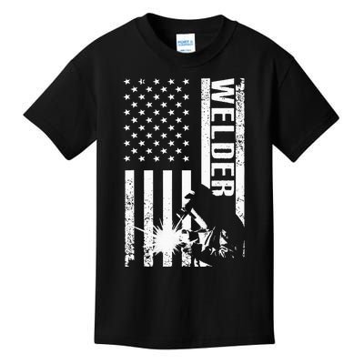 Cool Welder Design For Wo Welder Welding Metalwork Kids T-Shirt