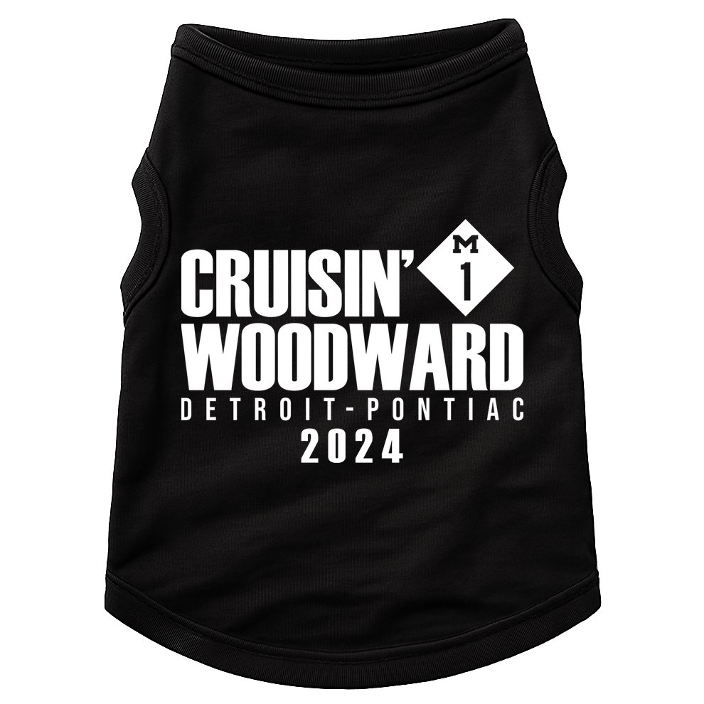 Cruisin Woodward Detroit To Pontiac 2024 M1 Ave Classic Car Cruise Doggie Tank