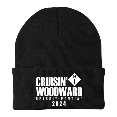 Cruisin Woodward Detroit To Pontiac 2024 M1 Ave Classic Car Cruise Beanie