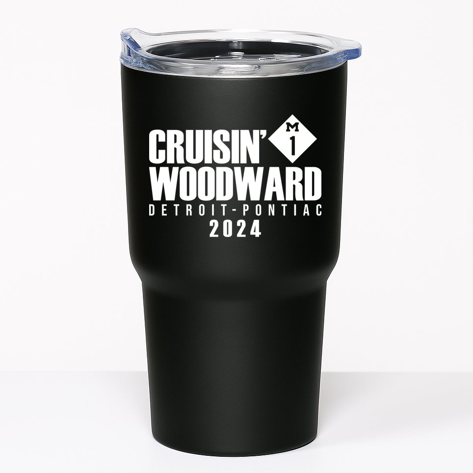Cruisin Woodward Detroit To Pontiac 2024 M1 Ave Classic Car Cruise Tumbler