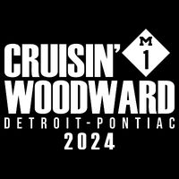 Cruisin Woodward Detroit To Pontiac 2024 M1 Ave Classic Car Cruise Tie-Dye T-Shirt