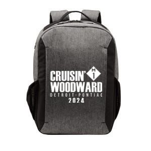 Cruisin Woodward Detroit To Pontiac 2024 M1 Ave Classic Car Cruise Vector Backpack