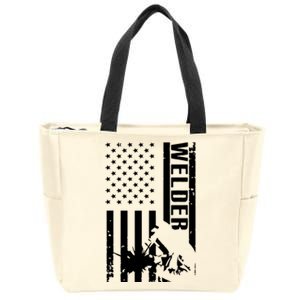 Cool Welder Design For Welder Welding Metalwork Zip Tote Bag