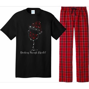 Christmas Wine Dashing Through Merlot Pajama Set