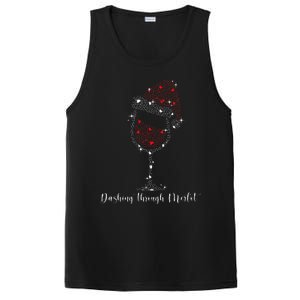 Christmas Wine Dashing Through Merlot PosiCharge Competitor Tank